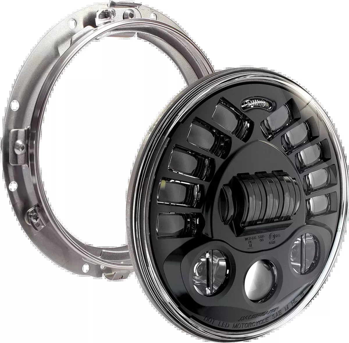 Custom Dynamics ProBEAM Adaptive Motorcycle Headlight 1994-2013 Harley Touring
