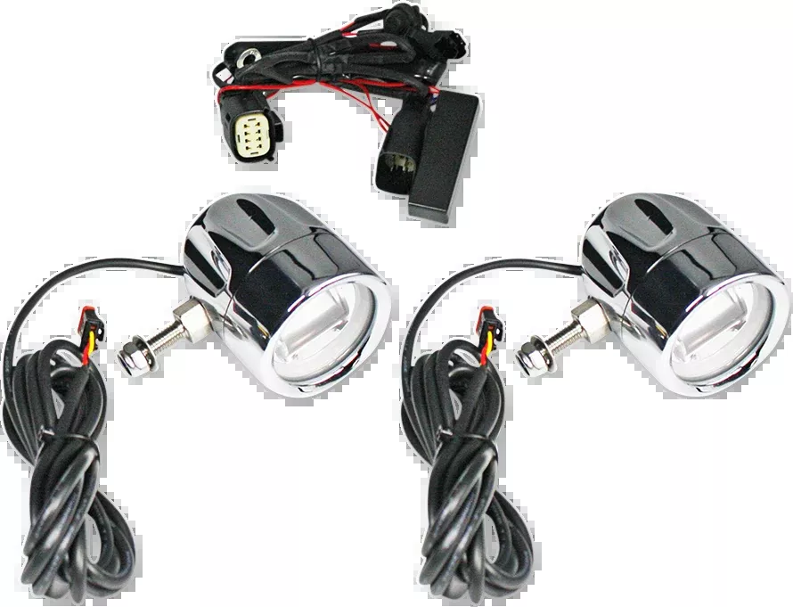 Custom Dynamics ProBEAM LED Fog Light Kit fpr 2010-2013 Harley Street Road Glide