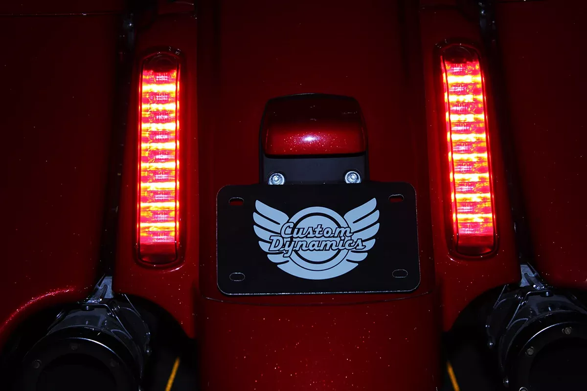 Custom Dynamics ProBEAM LED Taillight Panels for CVO™ - Red Lens - PB-CVO-RED