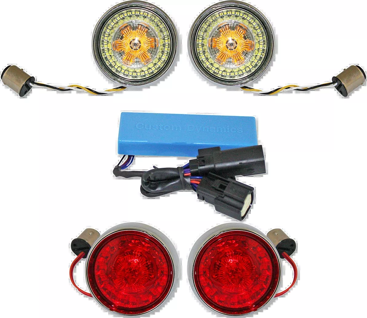 Custom Dynamics Probeam LED Turn Signal Kit 2010-2013 Harley Touring FLHX FLTRX
