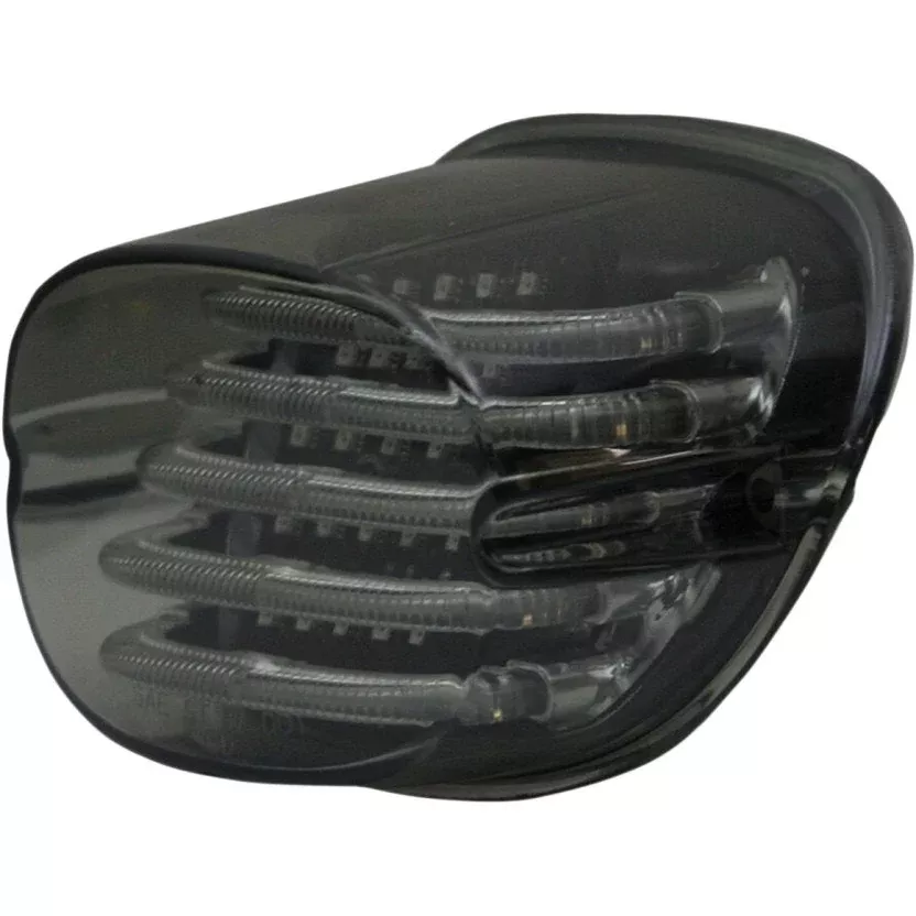 Custom Dynamics ProBeam Smoke Squareback Taillight W/O License Plate Light Harley