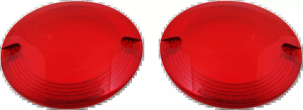 Custom Dynamics ProBEAM Turn Signal Lenses - Red - PB-F-LENS-RED