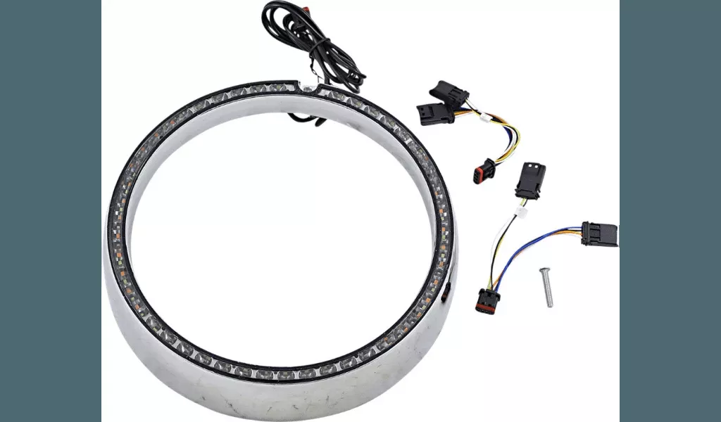 Custom Dynamics ProBEAM Turn Signal Ring Trim for '14-23 Harley Davidson Touring Models - Sequential