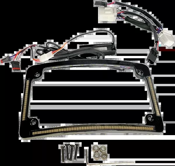Custom Dynamics Radius License Plate Frame – Black