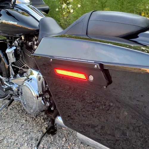 Custom Dynamics Saddlebag LED Latch Lightz for 2014-2023 Harley Touring