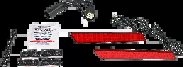 Custom Dynamics Saddlebag Light - Red Lens