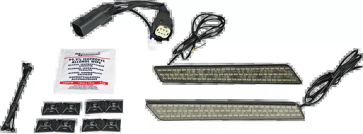 Custom Dynamics Saddlebag Light - Smoke Lens - CD-LATCH-DC-S