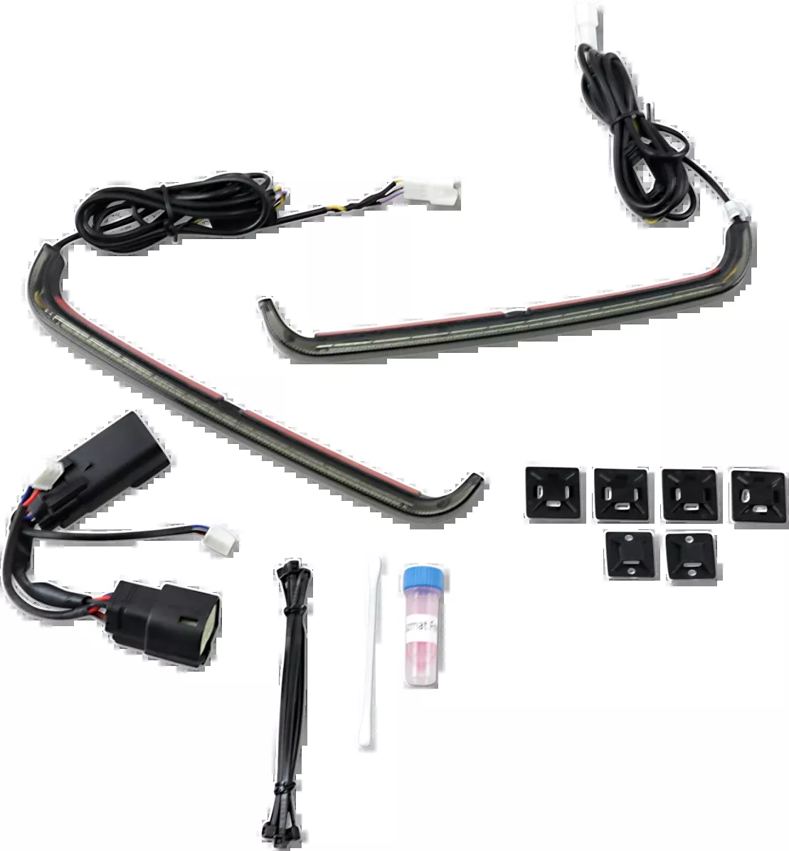 Custom Dynamics Saddlebag Lights - '09-'13 Smoked Lens - CD-LP-SS8-S