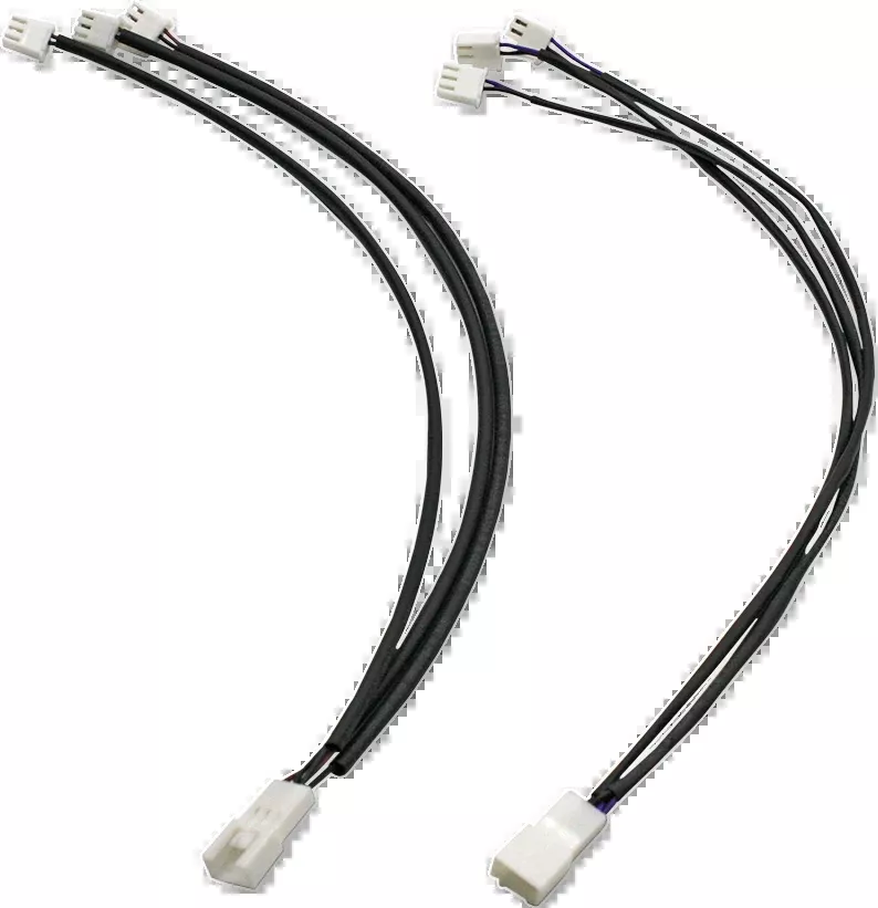 Custom Dynamics Smart Triple Play Pair Extension Harness for Harley Davidson