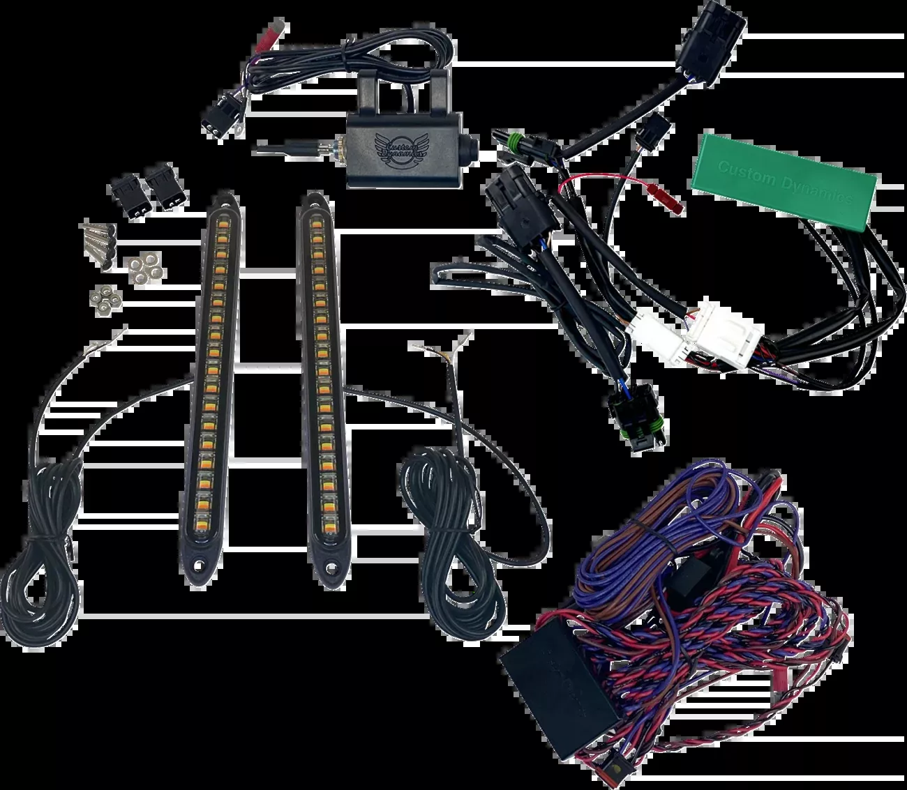 Custom Dynamics Turn Signal Kit - Front/Rear - Maverick - CD-SXS-MAVX3