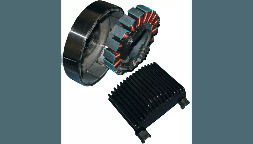 Cycle Electric 3-Phase 50 A Charging Kit for '12-17 Harley Davidson Dyna Models