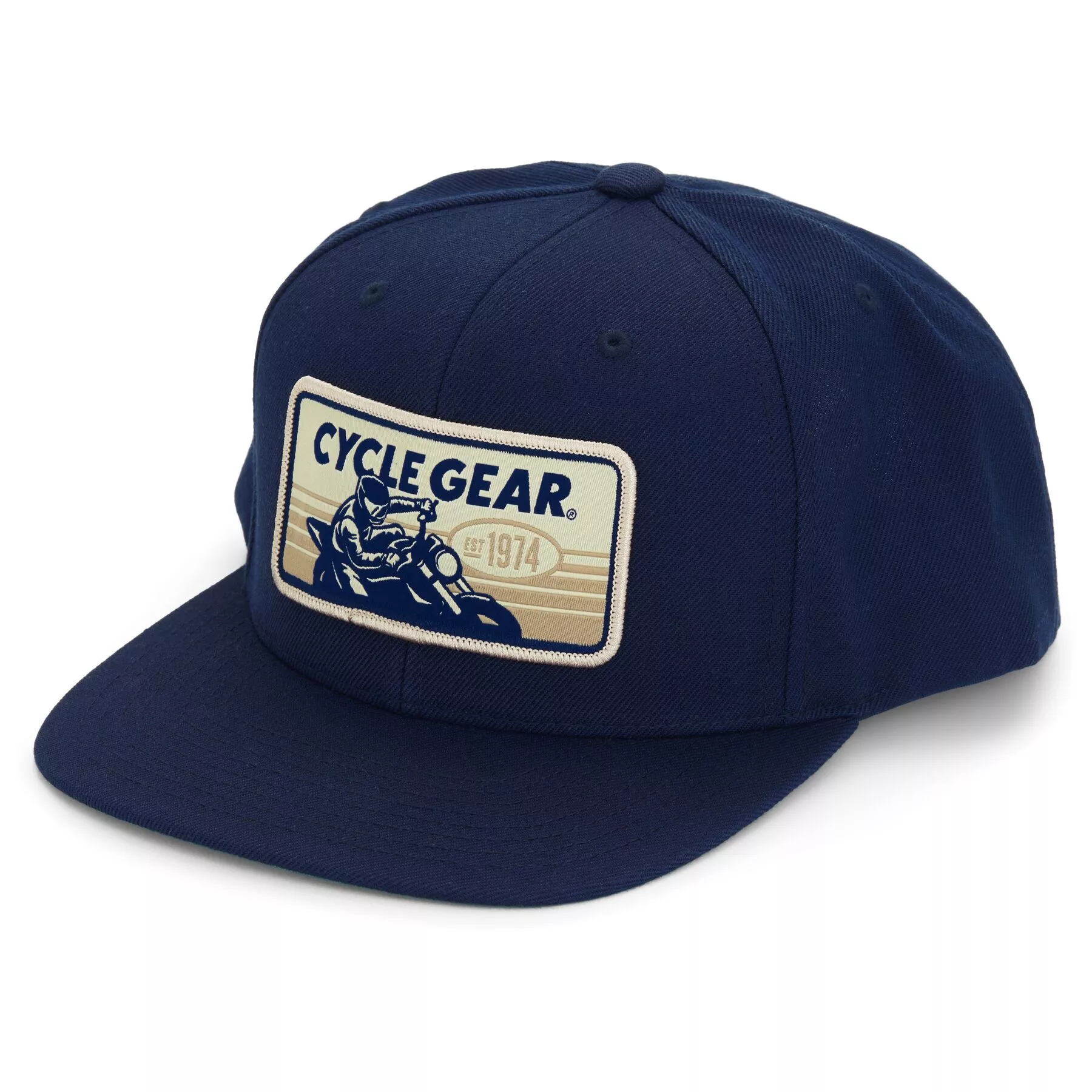 Cycle Gear Patch Flat Bill Hat