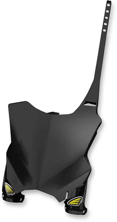 Cycra Black Stadium Front Number Plate (1CYC-0701-12)