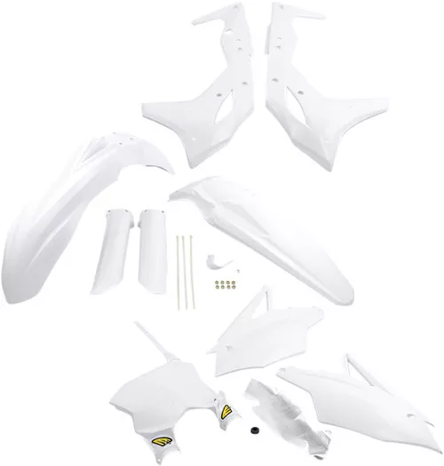 Cycra Complete White Plastic Powerflow Body Kit (1CYC-9319-42)