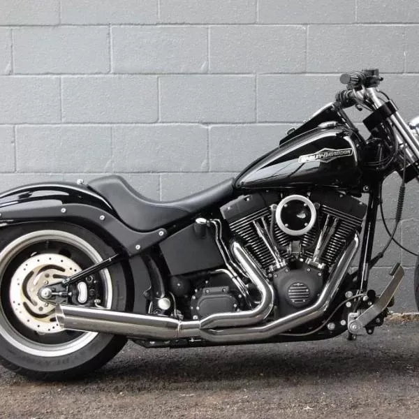 D&D Exhaust 2:1 Low Cat for '84-17 Harley Davidson Softail Models (Select Finish)