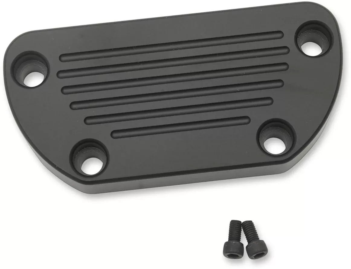 Dakota Digital Flat Black Speedo 1" Handlebar Straight Risers Top Clamp Harley