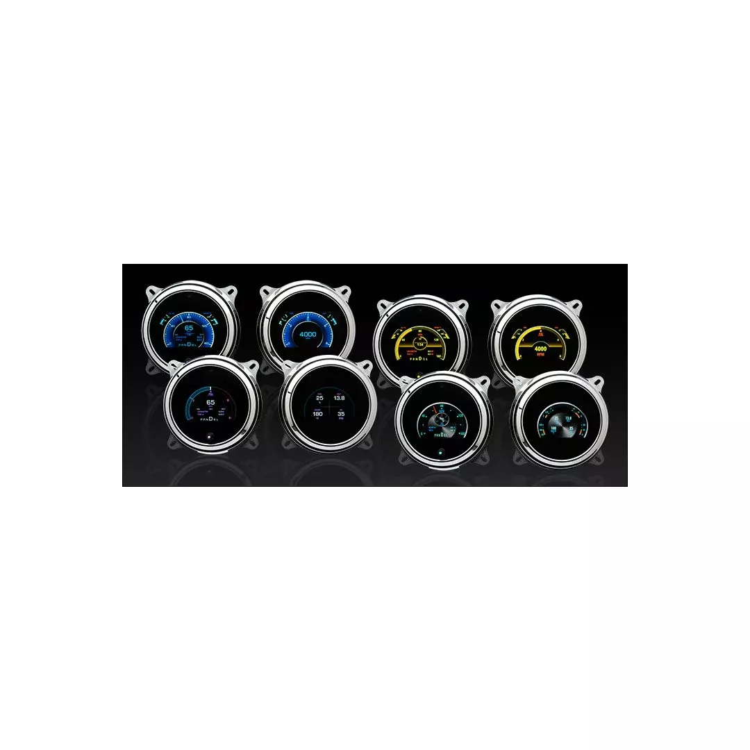 Dakota Digital GRFX Full Grafix Display Gauge set for 1947-53 Chevy Truck
