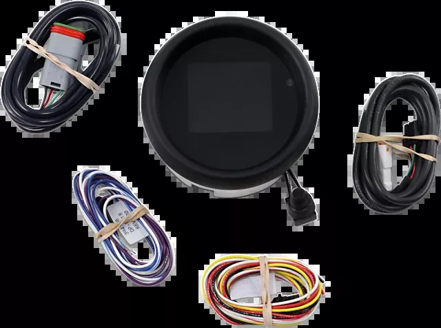 Dakota Digital MLX Black Motorcycle Speedometer 94-03 Harley Dyna Sportster