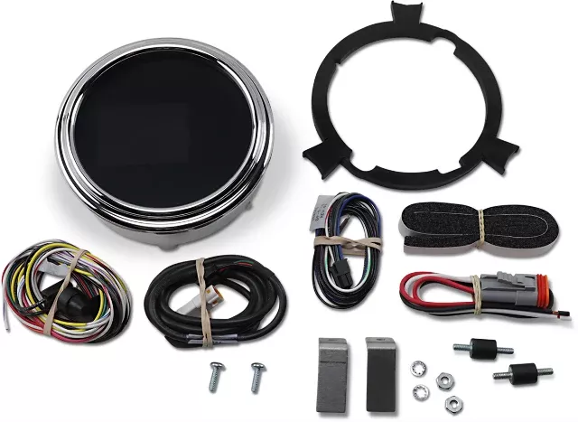 Dakota Digital MLX Chrome Speedometer for 99-03 Harley Dyna Touring Softail