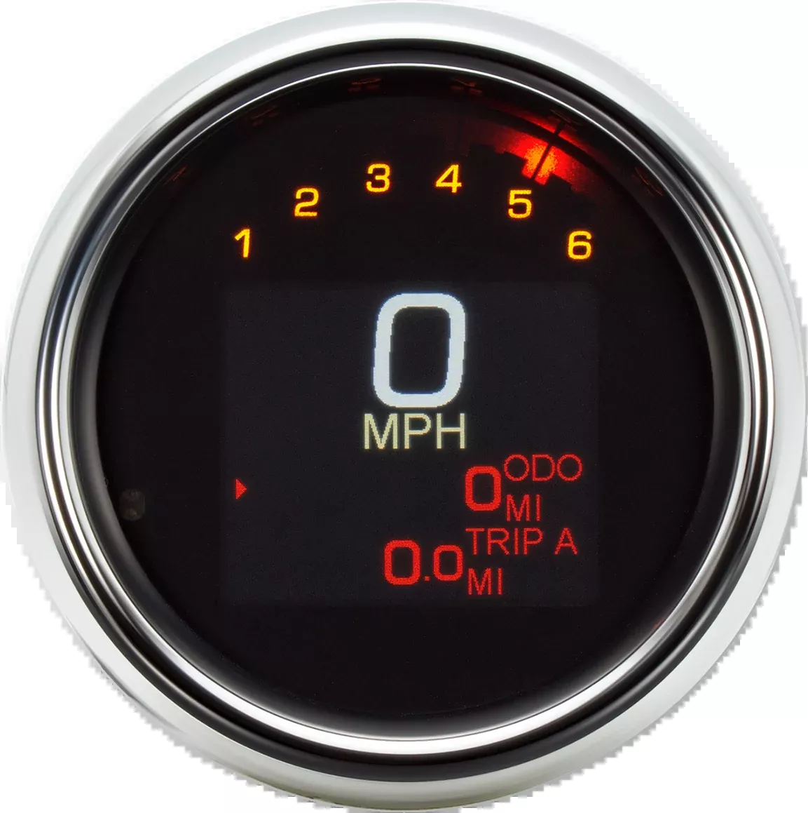 Dakota Digital MLX Chrome Speedometer fits 1994-2003 Harley Dyna Sportster