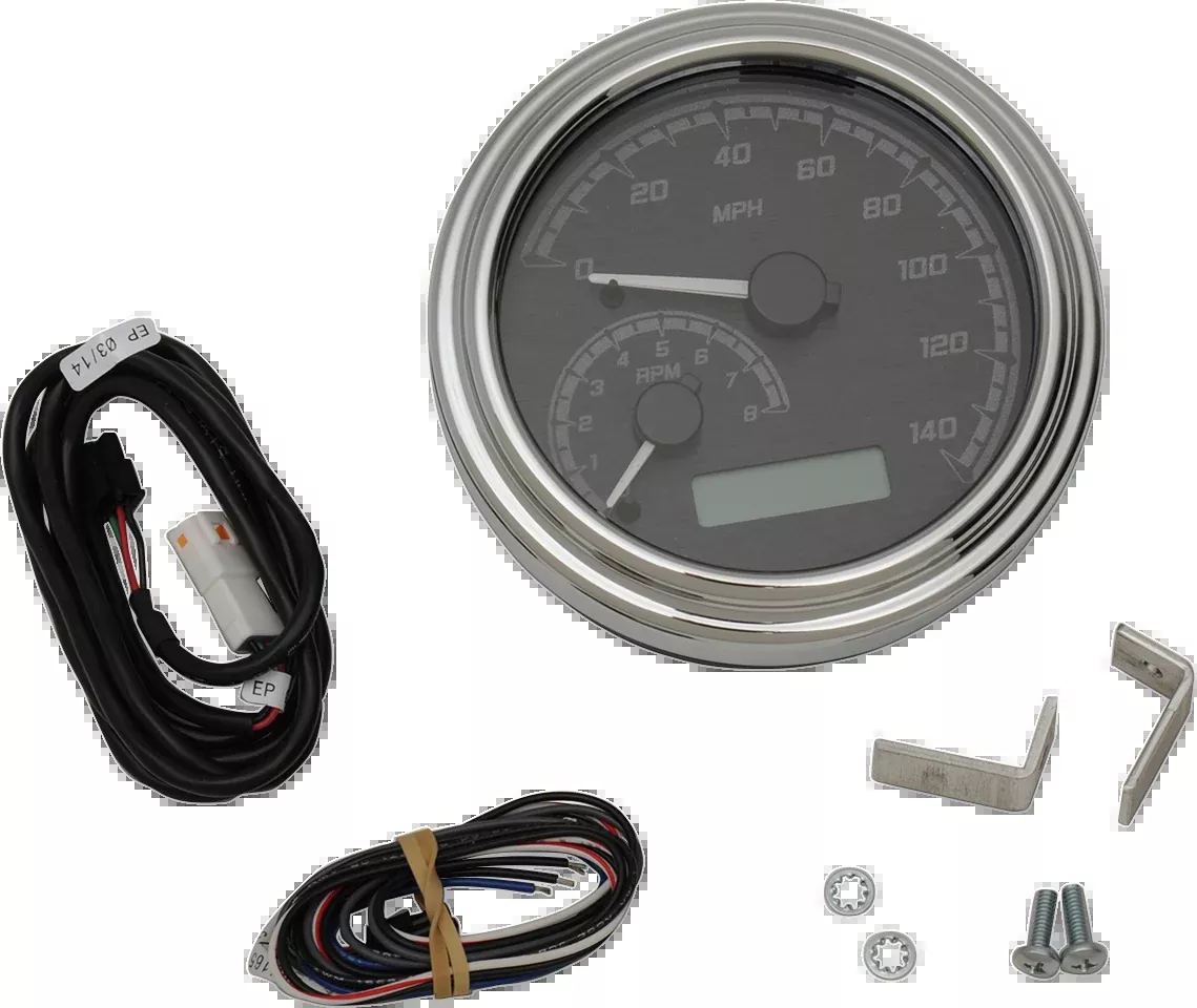 Dakota Digital MVX 140 Mph Tank Mounted Speedometer 11-19 Harley Road King FLHR