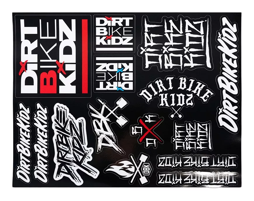 DBK Slap Pack Sticker Sheet