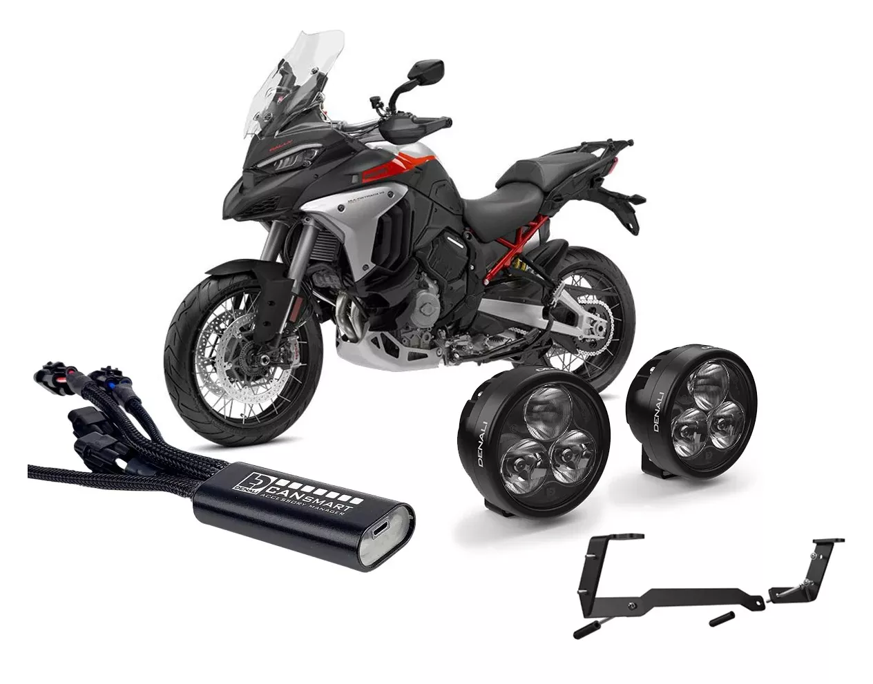 Denali D3 Premium Lighting Kit Ducati Multistrada V4 2021-2026