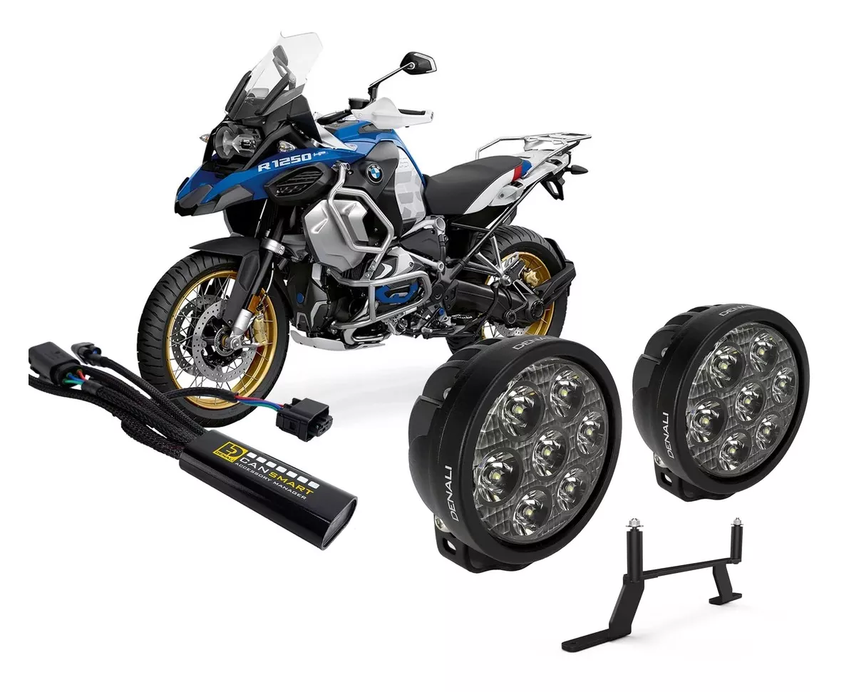 Denali D7 CANsmart Lighting Bundle BMW R1250GS Adventure 2019-2024