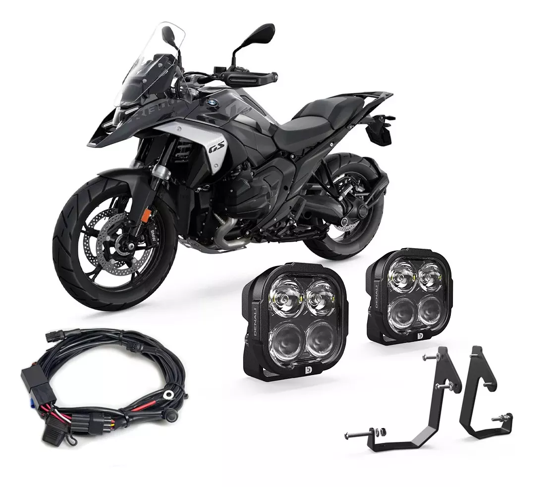 Denali DL4 Essential Lighting Bundle BMW R1300GS 2024-2026