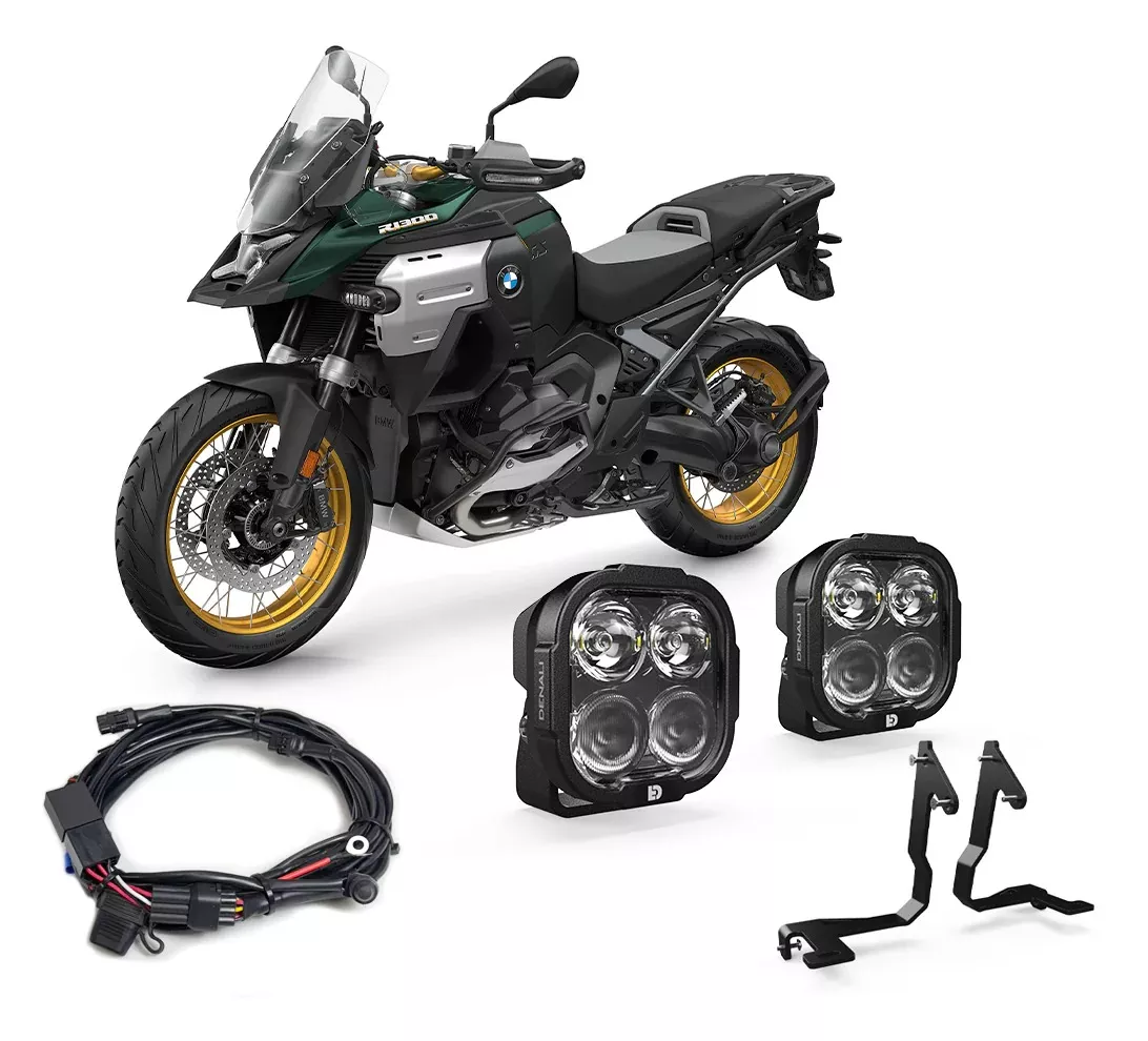 Denali DL4 Essential Lighting Bundle BMW R1300GS Adventure 2025-2026