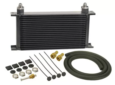 Derale 19-Row Stack Plate Trans Cooler Kit (-6AN) 13403