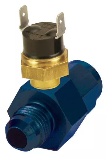Derale In-Line Fluid Thermostat 6an 180 Degree 35020