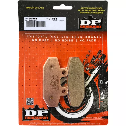 DP Brakes Sintered Metal Rear Brake Pads for 2018-2026 Harley Softail - Repl. OEM #41300197