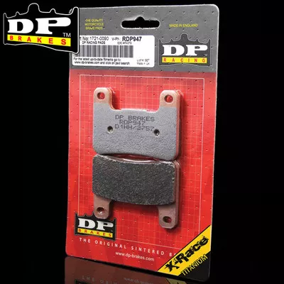 DP Honda CBR600RR/ABS 07-16 X-Race Titanium Front Brake Pads