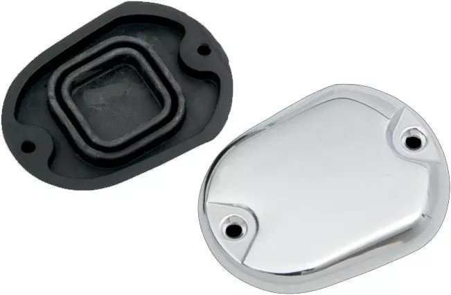 Drag 0610-0686 Chrome Front Brake Master Cylinder Cover 04-18 Harley XL