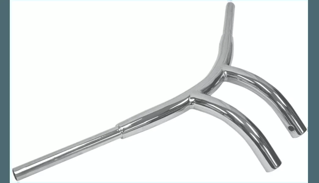 Drag Specialties 1-1/2" Radius Handlebars for '15-24 Indian Scout Models - Chrome 8"