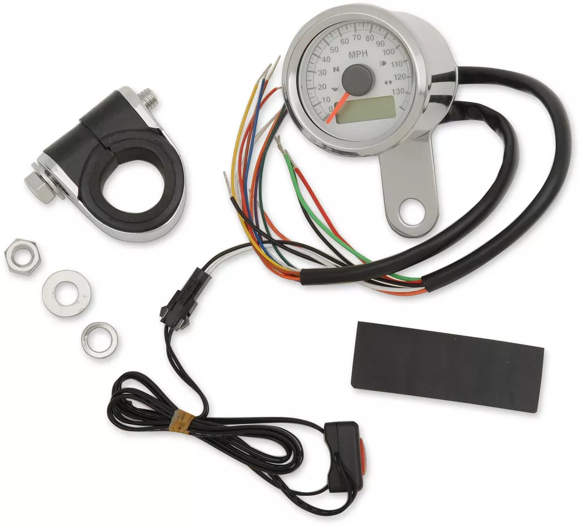 Drag Specialties 1-7/8" Programmable Speedometer 1986-2003 Harley Sportster XLH