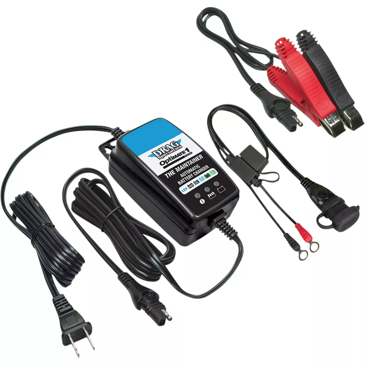 DRAG SPECIALTIES 3807-0544 OptiMate™ 1 Duo Global Battery Maintainer Maintainer - Optimate 1 Duo/Battery - Global