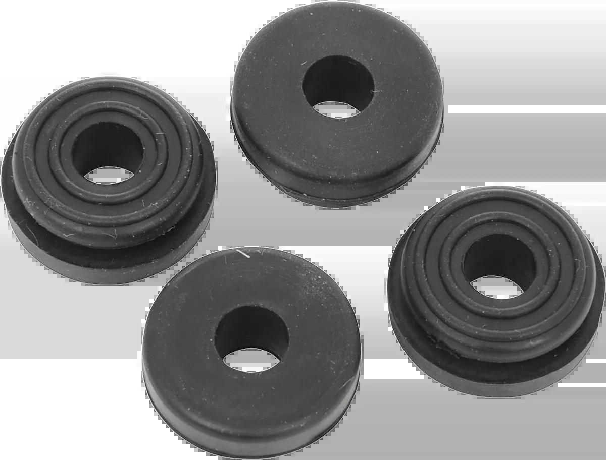 Drag Specialties 4 Pack Saddlebag Rubber Grommets for 1993-2013 Harley Touring