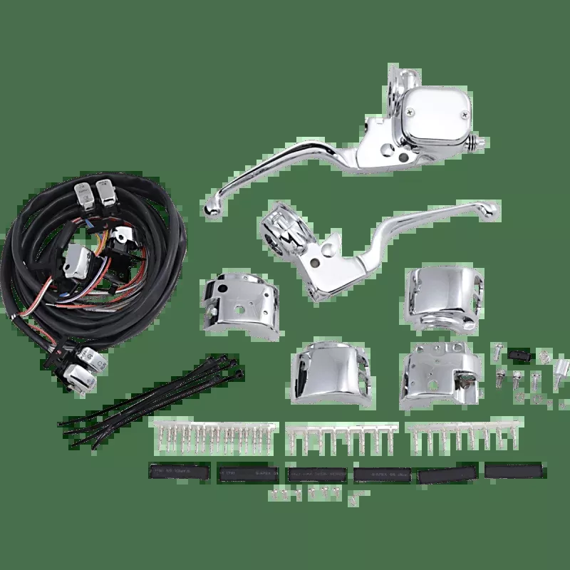 Drag Specialties 96-11FXD/WG H/B Contr Kit With SW D/Dics