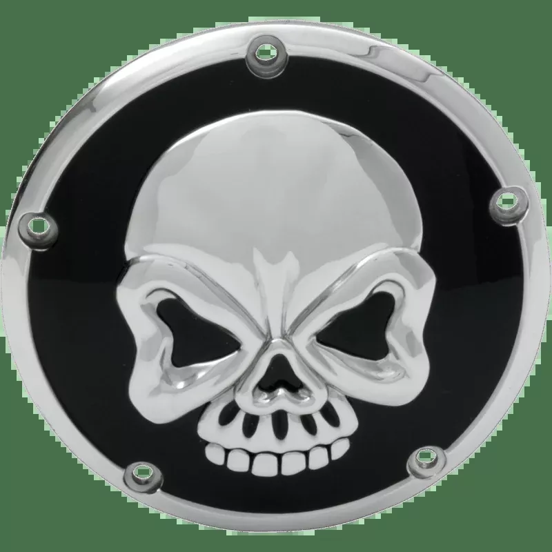 Drag Specialties 99-18 B/T Derby CVR Chskull 5HOLE
