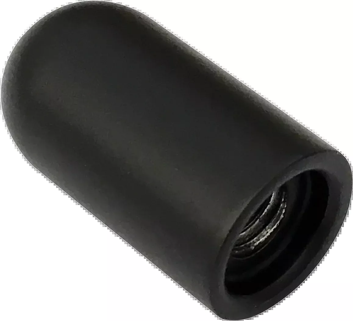 Drag Specialties Black Motorcycle Stock Antenna Stud Cap fits Harley Davidson