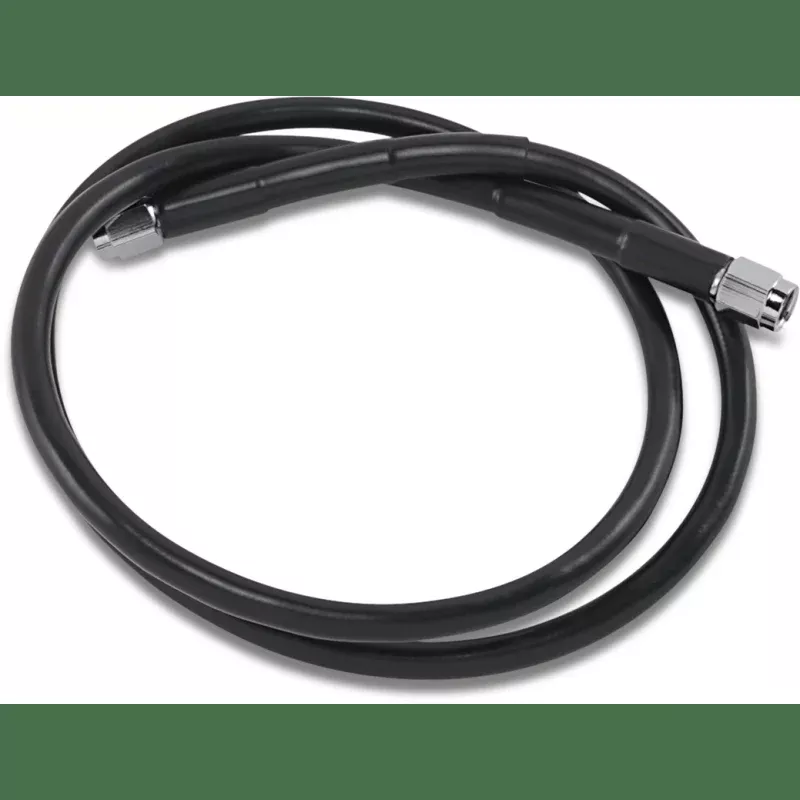 Drag Specialties Black S/S Brake Line 38"
