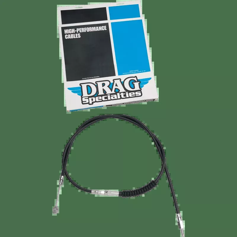 Drag Specialties Black XL HE Clutch Cable (4321500HE)