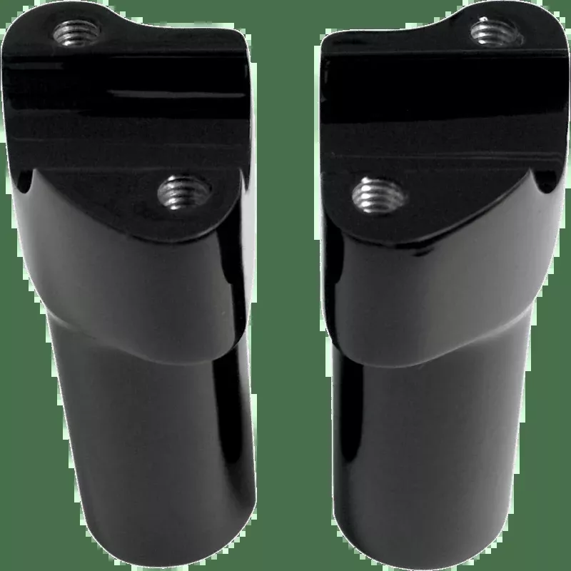 Drag Specialties BLK 3" Buffalo Risers PR