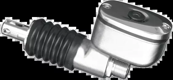 Drag Specialties Chrome 5/8" Rear Brake Master Cylinder 00-11 Harley Touring