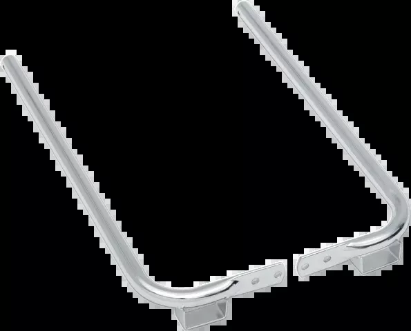Drag Specialties Chrome Saddlebag Support Brackets 1993-2008 Harley Touring