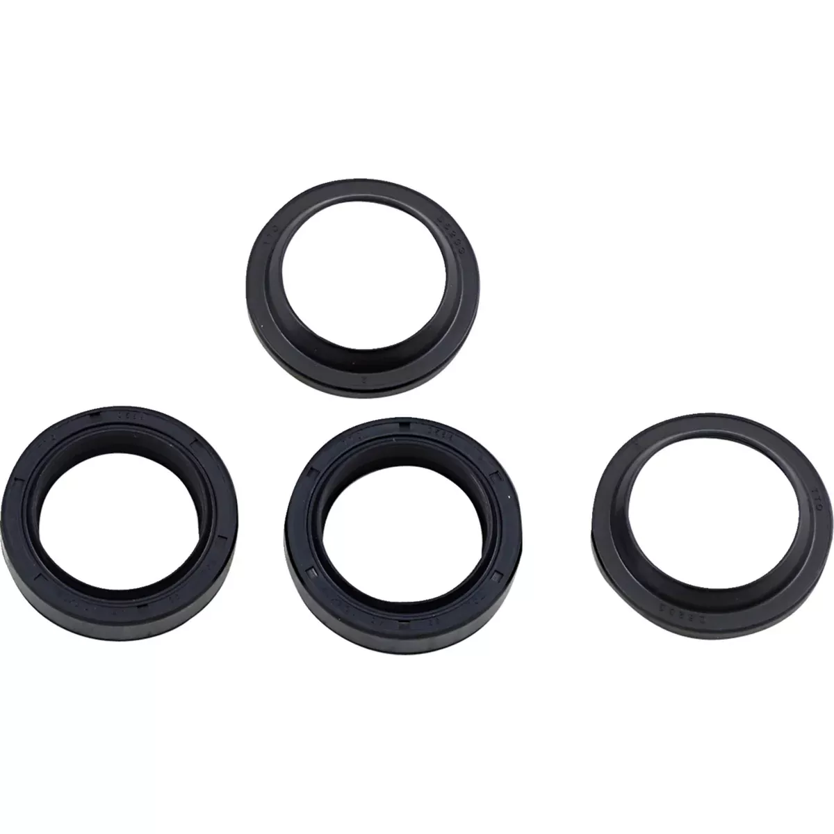 Drag Specialties Fork Seal Dust Wiper Kit 35 Mm For Harley 1983-1987