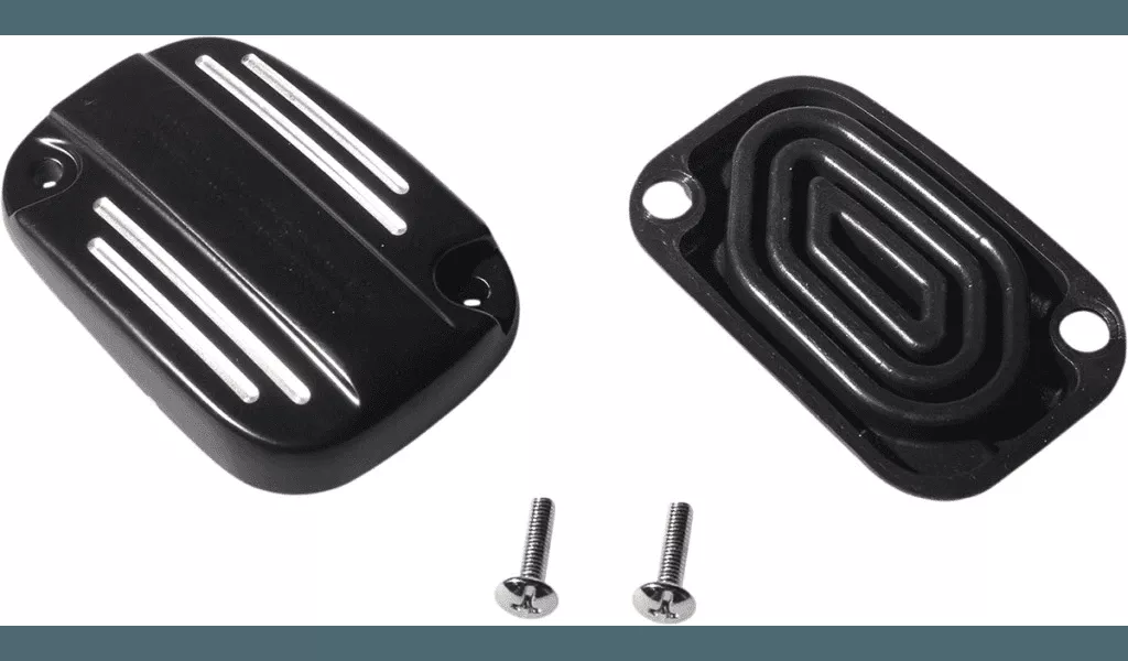 Drag Specialties Front Brake Master Cylinder Cover for '14-16 Harley Davidson Touring and'06-17 V-Rod