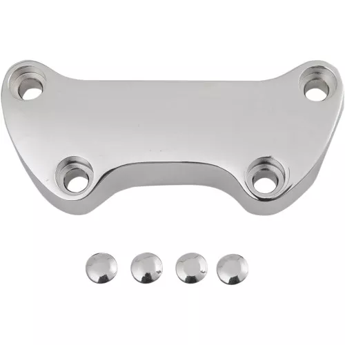 Drag Specialties Handlebar Top Clamp for Harley - Chrome